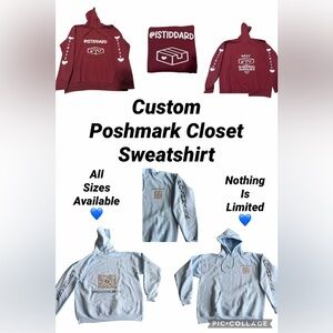 Poshmark Closet Name Custom Sweatshirts - Personalized & All Sizes